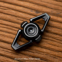 Zirconium Alloy - Random Black or Multicolored Finish