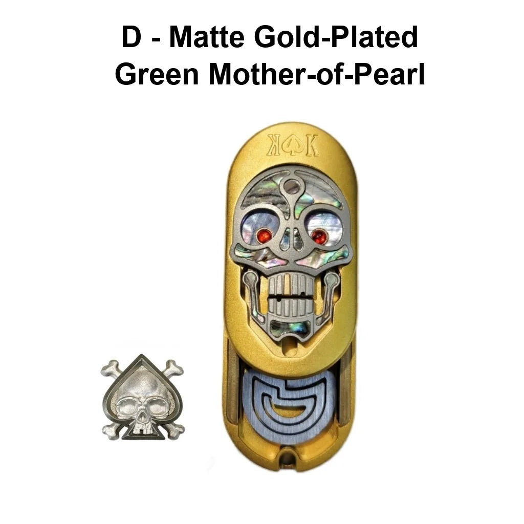 Charles / David 2.0 — D + Silver King-of-Spades Pendant