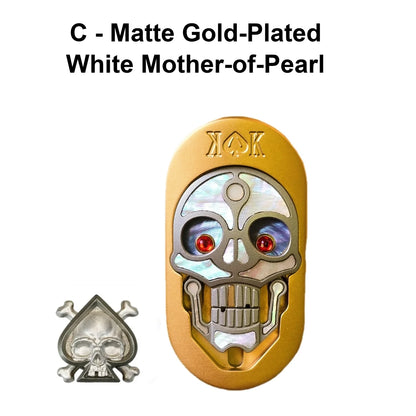 Charles / David 2.0 — C + Silver King-of-Spades Pendant