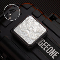PEEK-black+mother of pearl-dense track