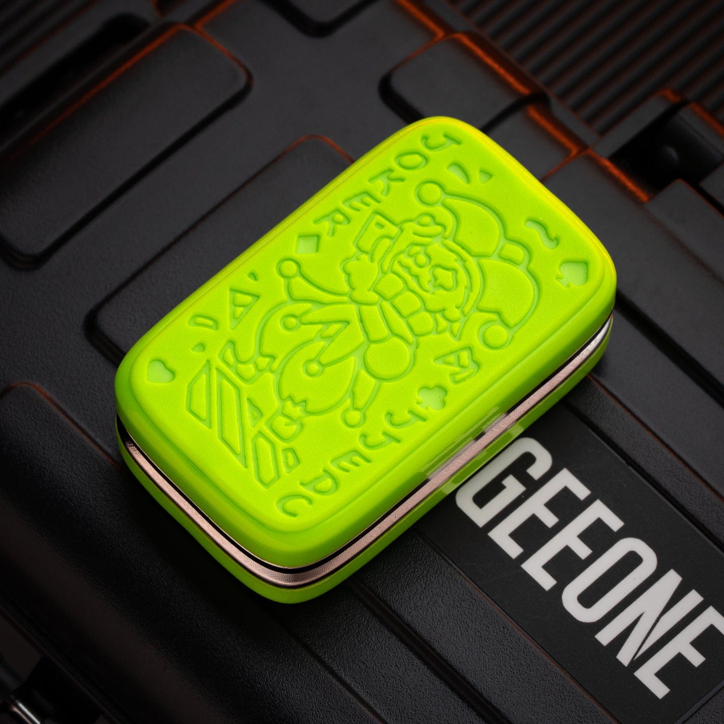 Fidget Slider – JJ EDC Joker Floating Slider | Stainless Steel ABS Multi-Color EDC