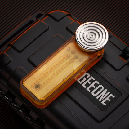 Mechanical Slider – JM EDC Clear Flow | Ultem PEI Stainless Steel EDC Push Slider