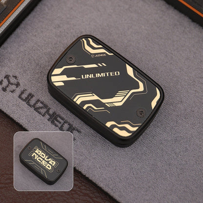 Mechanical Slider EDC – JuzheEDC Advanced | Aluminum Classic Cyber Text Modular Fidget Slider