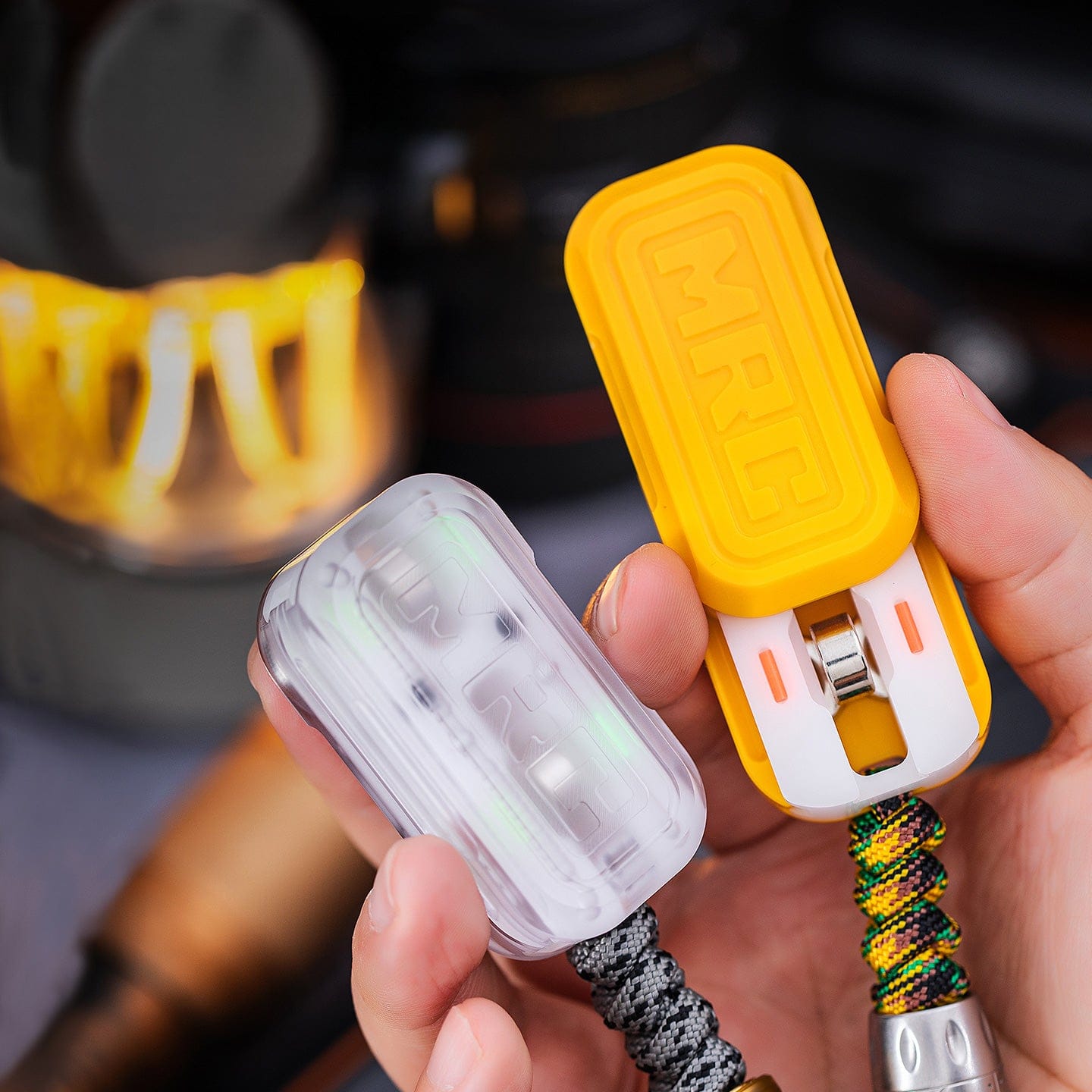 Push Slider EDC – JuzheEDC Magnetic Resonance Cabin | POM PEEK PC Magnetic Fidget Slider
