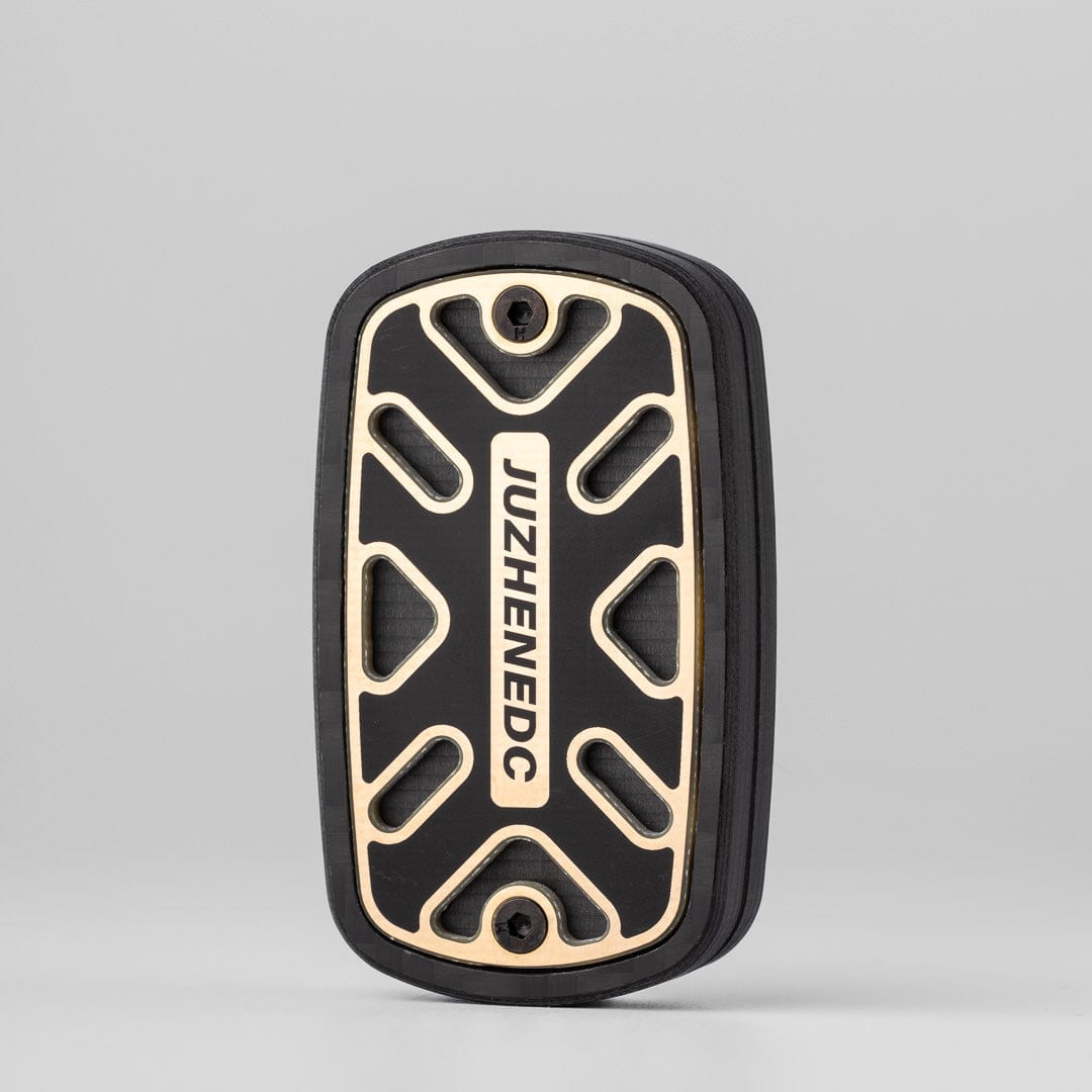 EDC Slider – JUZHEDC Hollow Slider | Carbon Fiber Aluminium Lightweight Push Fidget