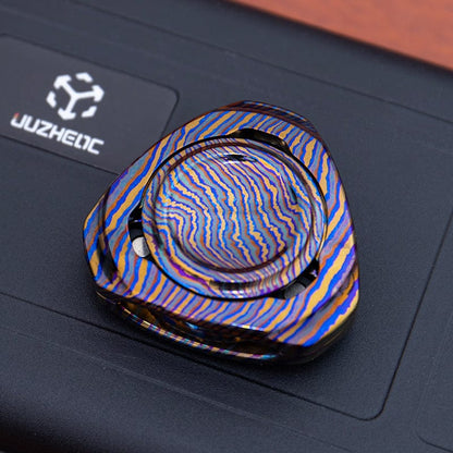 EDC Spinner – JuzheEDC Fushion | Zirconium Titanium Mokuti Zircuti Gyroscope