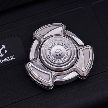 EDC Spinner – JuzhEDC Radiation | Aluminum Titanium Zirconium Stainless Steel
