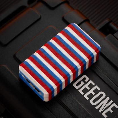 Push Slider – 9Hand Ding Ding | G10 PMMA PEEK Zirconium Multi-Material EDC Slider
