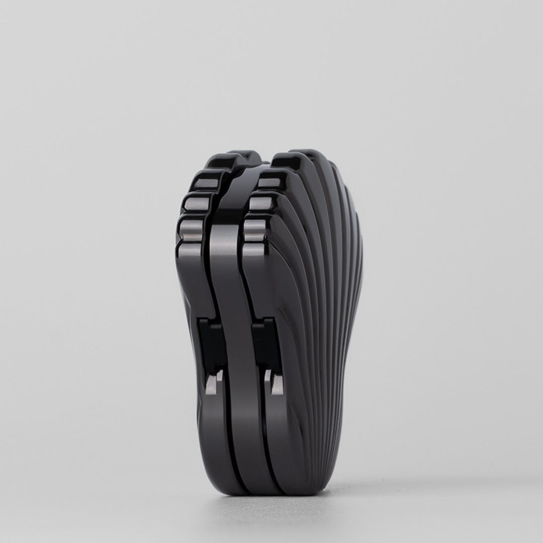 Tactile Slider – KAIS Balled Shell | Carbon Quartz Zirconium Oil Slick EDC Mechanical Slider
