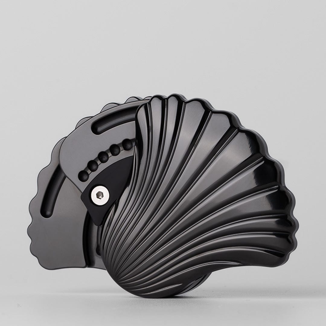Tactile Slider – KAIS Balled Shell | Carbon Quartz Zirconium Oil Slick EDC Mechanical Slider