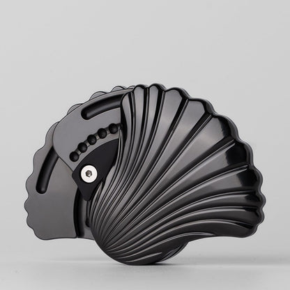 Tactile Slider – KAIS Balled Shell | Carbon Quartz Zirconium Oil Slick EDC Mechanical Slider