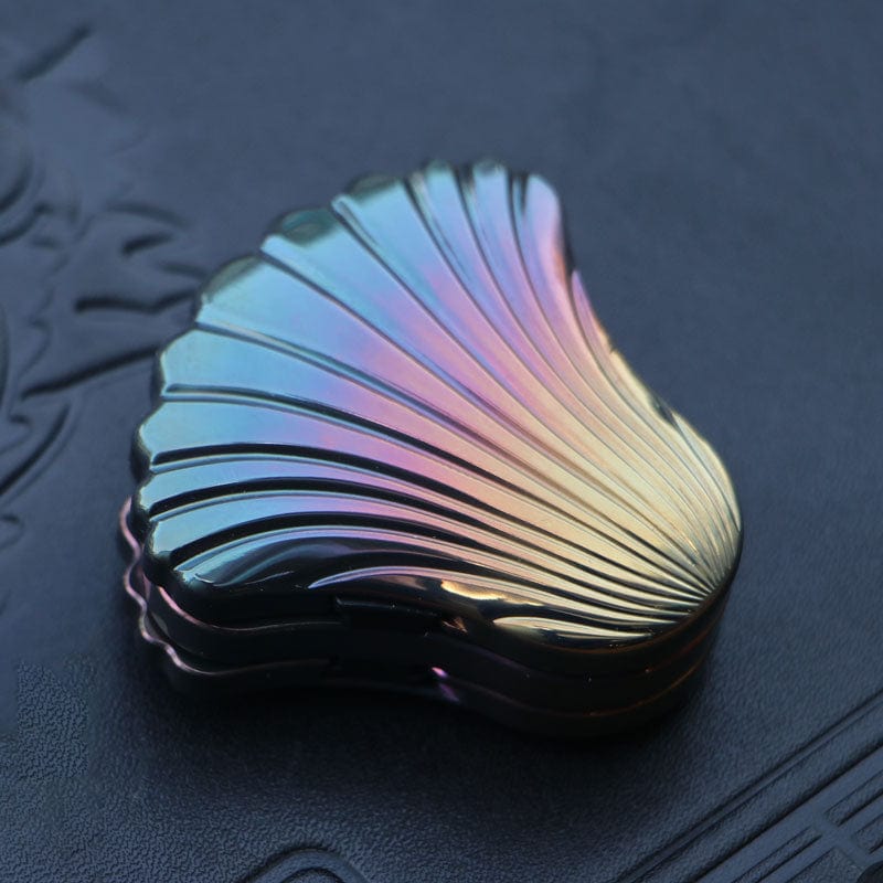 Tactile Slider – KAIS Balled Shell | Carbon Quartz Zirconium Oil Slick EDC Mechanical Slider
