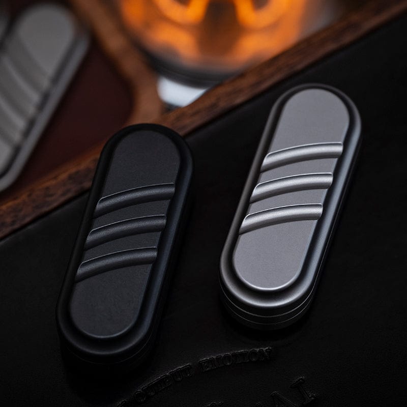 Fidget Slider – KAIS RUYI | Titanium Zirconium Stainless Steel Push Slider EDC