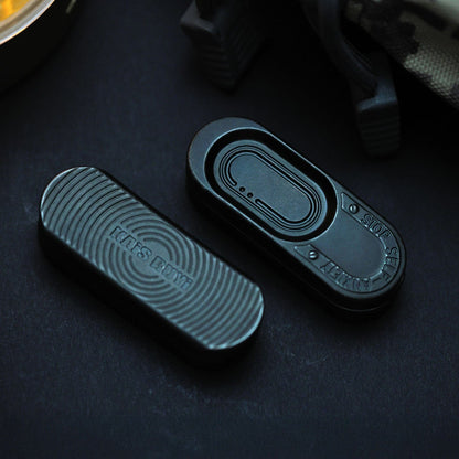 Fidget Slider – KAIS RUYI S | Stainless Steel Zirconium DLC Mokume Push Slider EDC