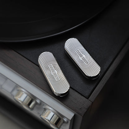 Fidget Slider – KAIS RUYI S | Stainless Steel Zirconium DLC Mokume Push Slider EDC