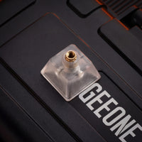 Transparent keycap