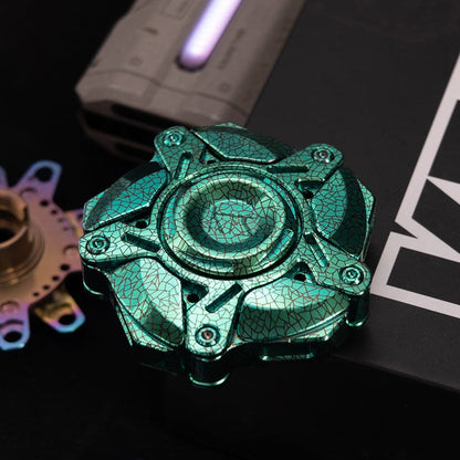 Hand Spinner – KTS Origin-5 | Titanium Zirconium 5-Blade EDC Fidget Spinner