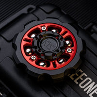 Black/Red Aluminum Alloy