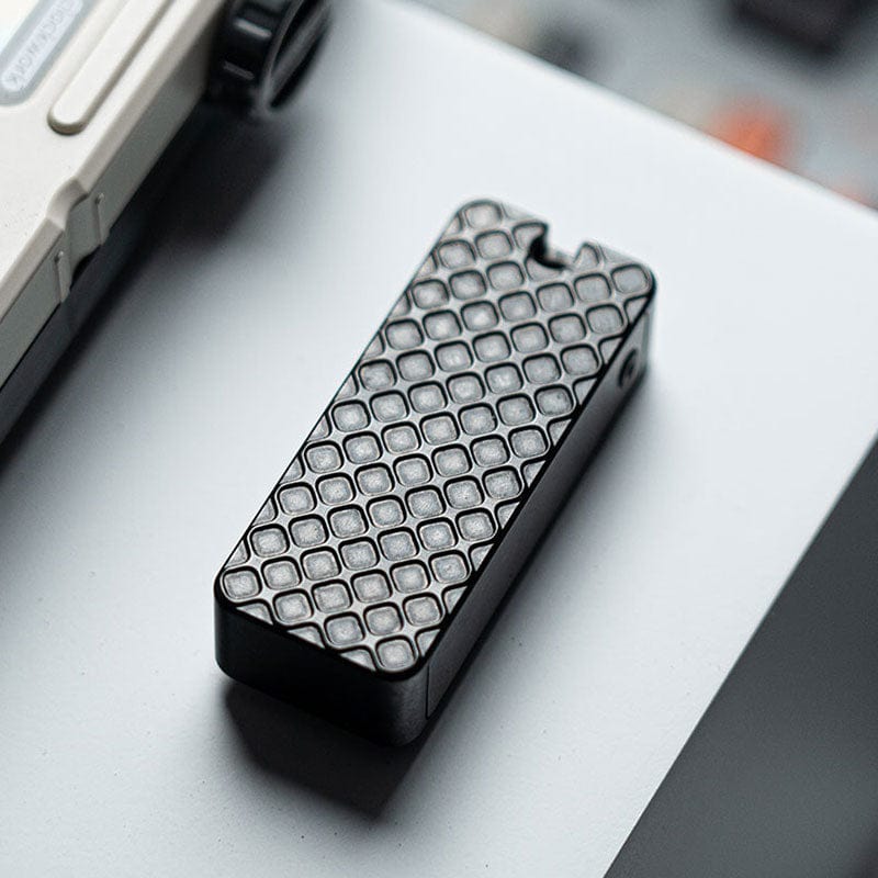 Mechanical Slider – L7 EDC Crunchy Shark | Zirconium EDC Push Slider Tactile Fidget