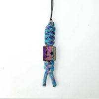 Hexagonal Bead + Woven Cord