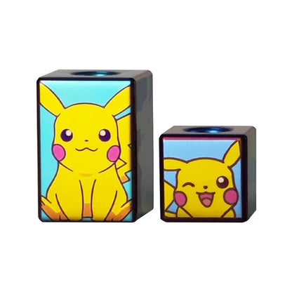 Pikachu Artwork Titanium Lanyard Beads: large and small character bead sizes compared (gallery view 04).