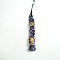 Lightning Pikachu Large Square Bead + Small Square Bead + Woven Cord