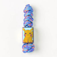 Pikachu Large Square Bead + Woven Cord