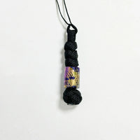 Large Round Bead + Woven Cord