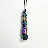 Small + Large Round Beads + Woven Cord