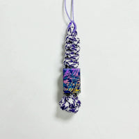 Large Square Bead + Woven Cord