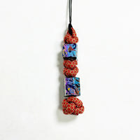 Small Square + Hexagonal Beads + Woven Cord