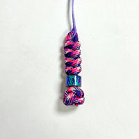 Small Round Bead + Woven Cord
