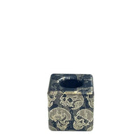 Dark Skull / Small Square Bead