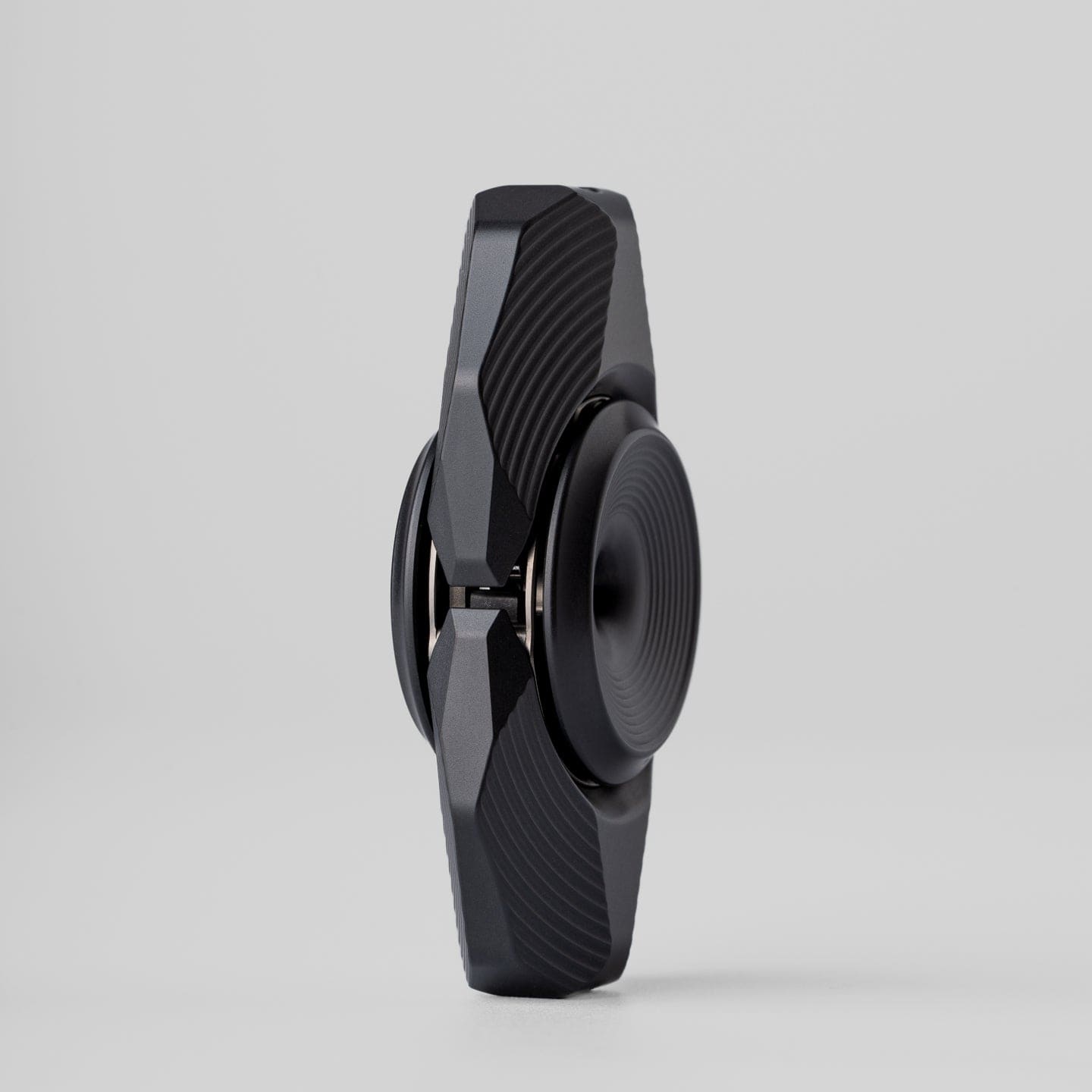 EDC Spinner – LARK EDC Open Armor Worm Hole | Stainless Steel Titanium Zirconium Fidget Spinner