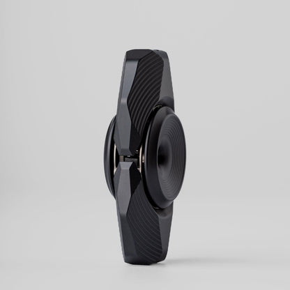 EDC Spinner – LARK EDC Open Armor Worm Hole | Stainless Steel Titanium Zirconium Fidget Spinner
