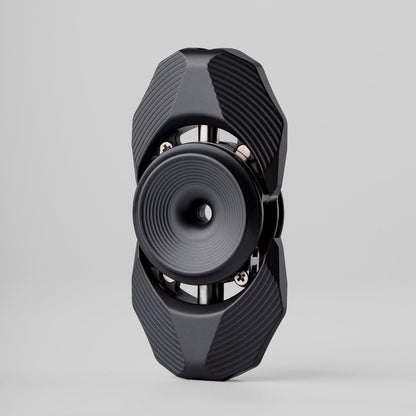 EDC Spinner – LARK EDC Open Armor Worm Hole | Stainless Steel Titanium Zirconium Fidget Spinner