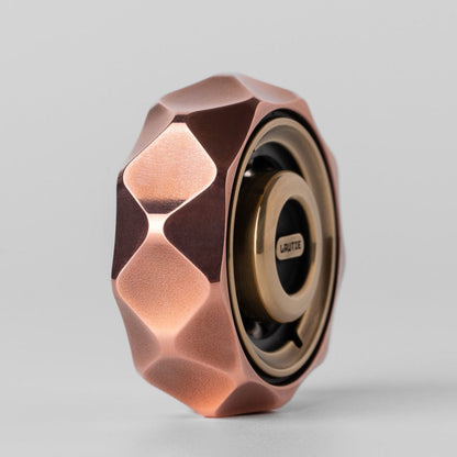 Tactile Spinner – LAUTIE Bit-05 | Titanium Zirconium Copper Brass EDC Fidget Spinner