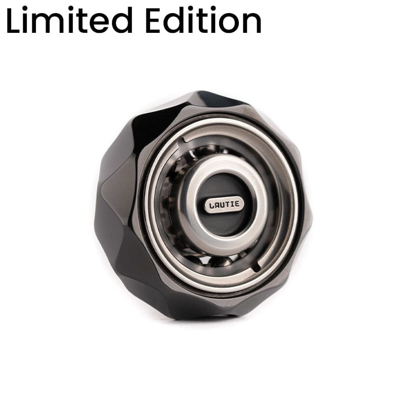 Tactile Spinner – LAUTIE Bit-05 | Titanium Zirconium Copper Brass EDC Fidget Spinner