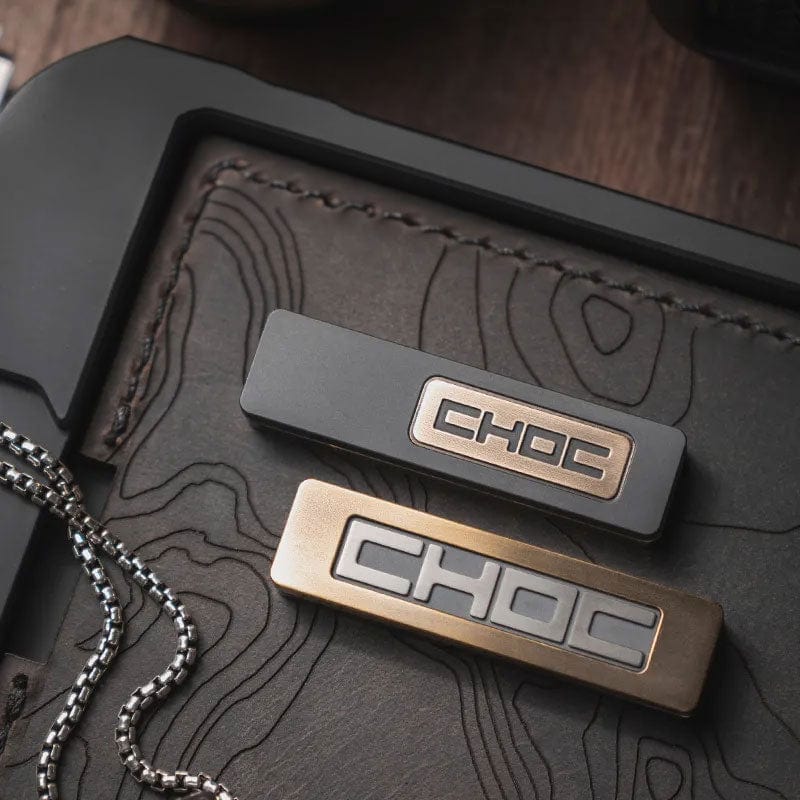 Mechanical Fidget Slider – LAUTIE Choc | Titanium Zirconium PEEK EDC Push Slider