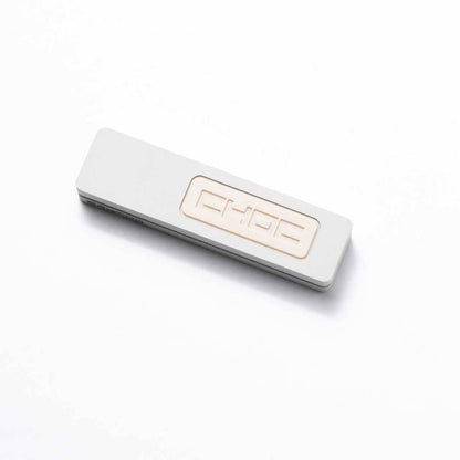 Mechanical Fidget Slider – LAUTIE Choc | Titanium Zirconium PEEK EDC Push Slider