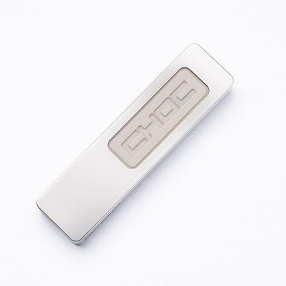 Mechanical Fidget Slider – LAUTIE Choc | Titanium Zirconium PEEK EDC Push Slider