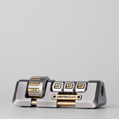 Mechanical Slider – LAUTIE JACKPOT 2.0 | Stainless Steel Zirconium Brass EDC Push Slider
