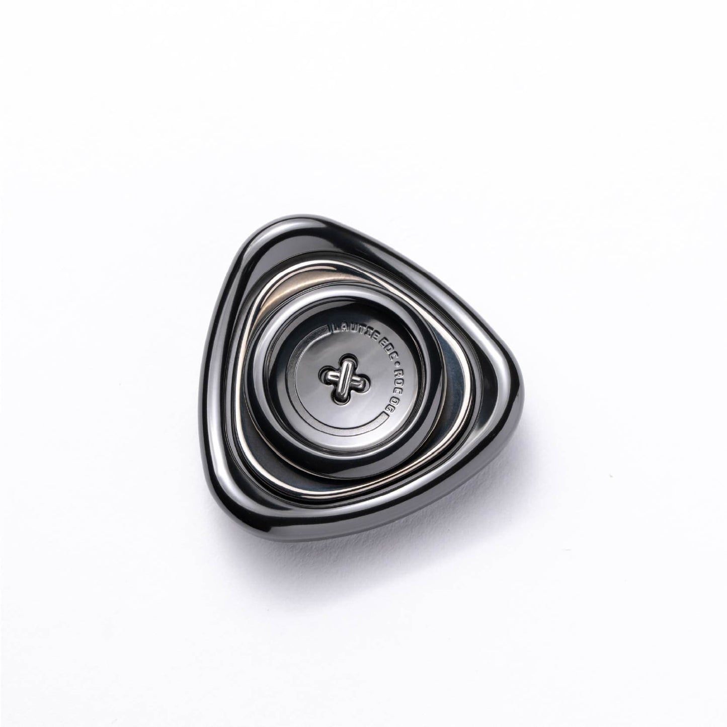 Fidget Spinner EDC – LAUTIE Roc OG | Titanium Zirconium Stainless Steel Precision Spinner
