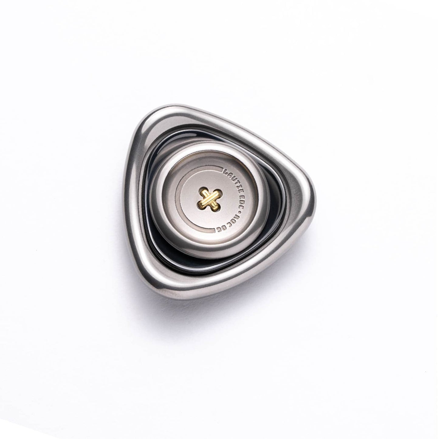 Fidget Spinner EDC – LAUTIE Roc OG | Titanium Zirconium Stainless Steel Precision Spinner