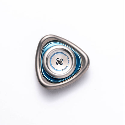 Fidget Spinner EDC – LAUTIE Roc OG | Titanium Zirconium Stainless Steel Precision Spinner