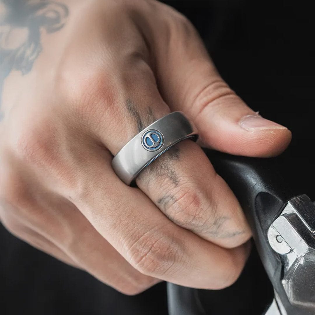 Spinning Top – LAUTIE Mechanic-I | PC PEI Aluminum Titanium Zirconium Ring Spinner