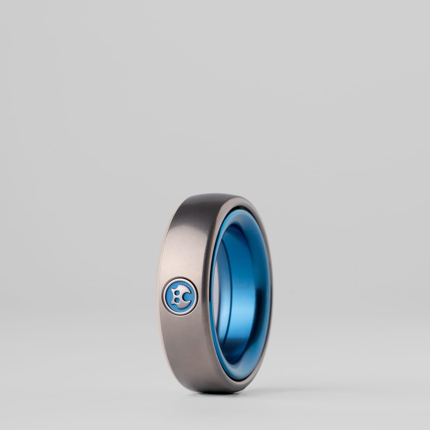 Gyroscope Toy – LAUTIE Mechanic-I Slim | Aluminum Titanium Zirconium Ring Spinner