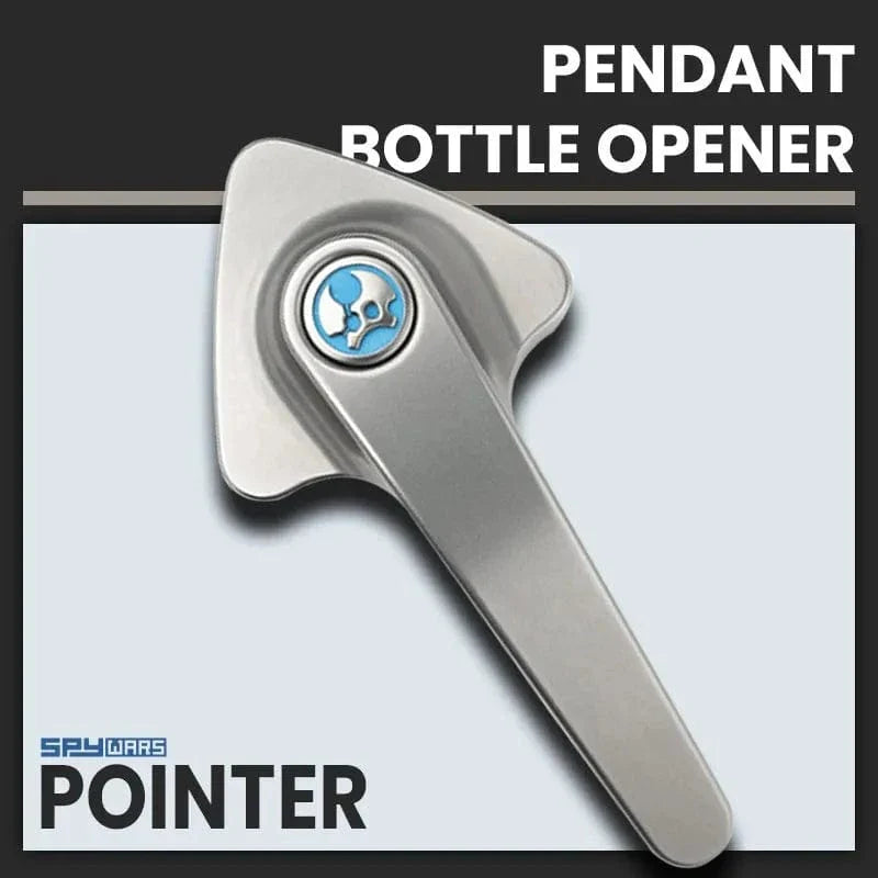Paracord Bead – LAUTIE Pointer Pendant | Titanium Zirconium EDC Bottle Opener Lanyard