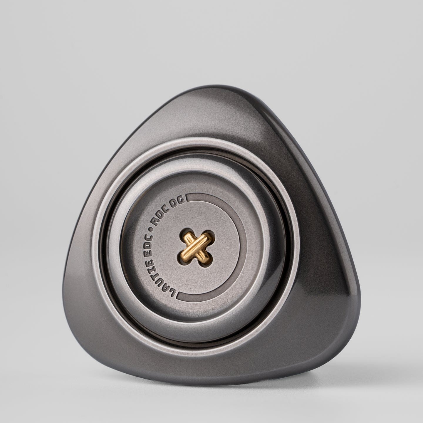 Fidget Spinner EDC – LAUTIE Roc OG | Titanium Zirconium Stainless Steel Precision Spinner