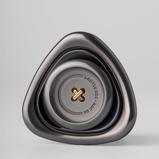 Fidget Spinner EDC – LAUTIE Roc OG | Titanium Zirconium Stainless Steel Precision Spinner